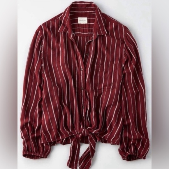 AE Long Sleeve Button Down Shirt - Picture 2 of 2